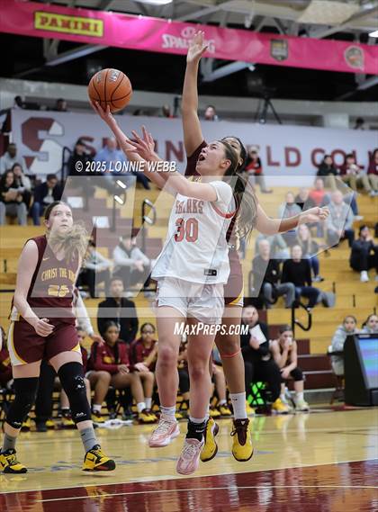 Thumbnail 3 in Christ the King @ Sacred Heart Academy (Army National Guard Hoophall Classic) photogallery.