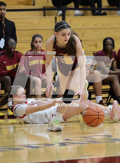 Thumbnail 3 in Christ the King @ Sacred Heart Academy (Army National Guard Hoophall Classic) photogallery.