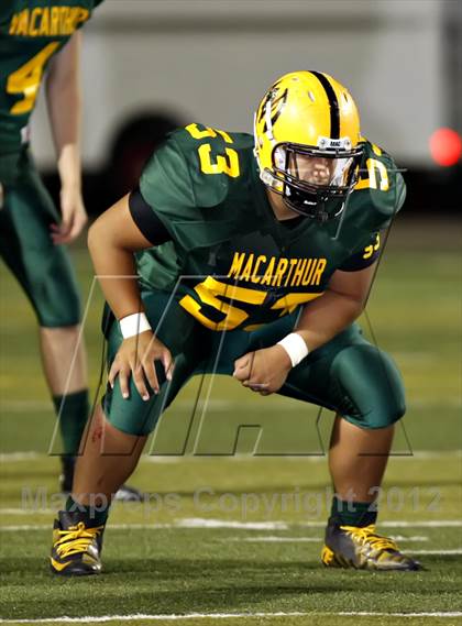 Thumbnail 1 in MacArthur vs. Lawton photogallery.