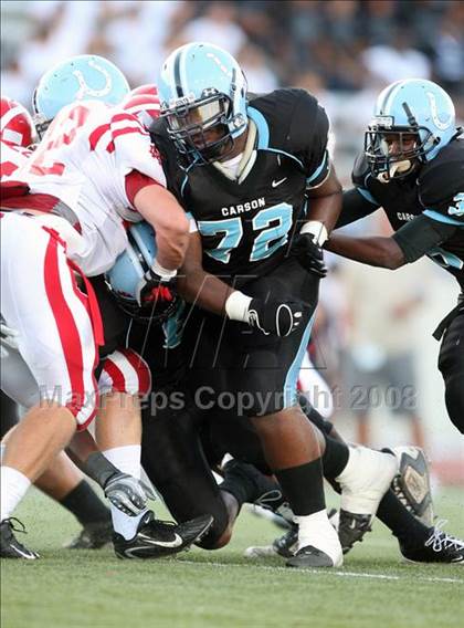 Thumbnail 3 in Carson vs. Mater Dei photogallery.