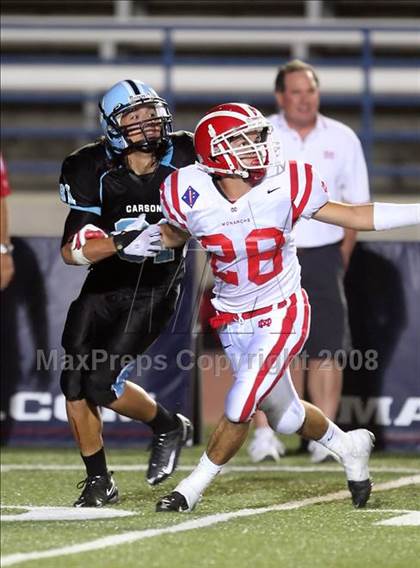Thumbnail 2 in Carson vs. Mater Dei photogallery.