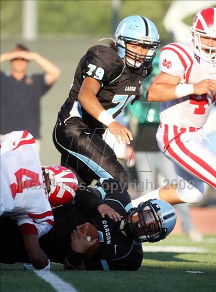 Thumbnail 2 in Carson vs. Mater Dei photogallery.