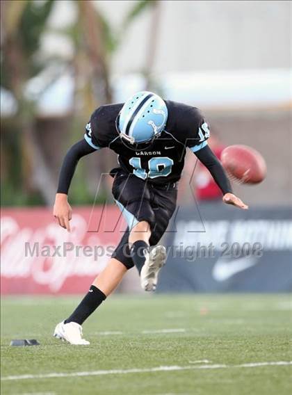 Thumbnail 3 in Carson vs. Mater Dei photogallery.