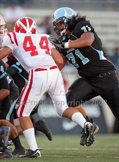 Thumbnail 2 in Carson vs. Mater Dei photogallery.