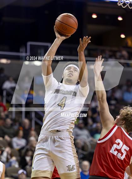 Thumbnail 2 in Beechwood vs Lloyd (2024 9th Region Boys Basketball Tournament) photogallery.