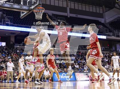 Thumbnail 2 in Beechwood vs Lloyd (2024 9th Region Boys Basketball Tournament) photogallery.