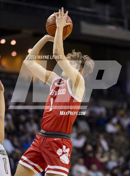 Thumbnail 2 in Beechwood vs Lloyd (2024 9th Region Boys Basketball Tournament) photogallery.