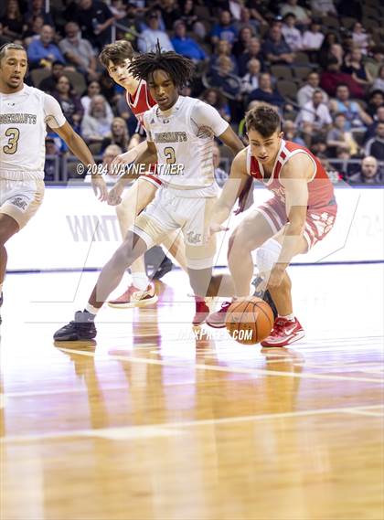Thumbnail 2 in Beechwood vs Lloyd (2024 9th Region Boys Basketball Tournament) photogallery.