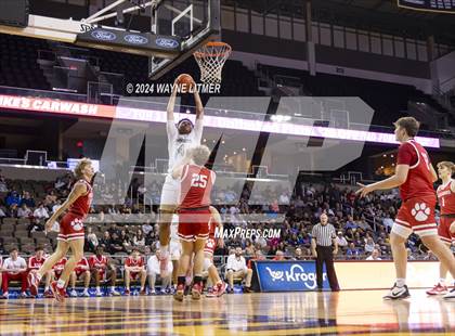 Thumbnail 3 in Beechwood vs Lloyd (2024 9th Region Boys Basketball Tournament) photogallery.