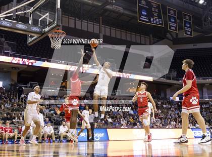 Thumbnail 2 in Beechwood vs Lloyd (2024 9th Region Boys Basketball Tournament) photogallery.