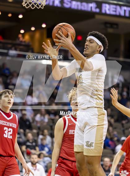 Thumbnail 3 in Beechwood vs Lloyd (2024 9th Region Boys Basketball Tournament) photogallery.