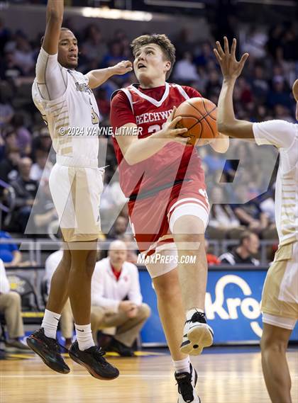 Thumbnail 2 in Beechwood vs Lloyd (2024 9th Region Boys Basketball Tournament) photogallery.