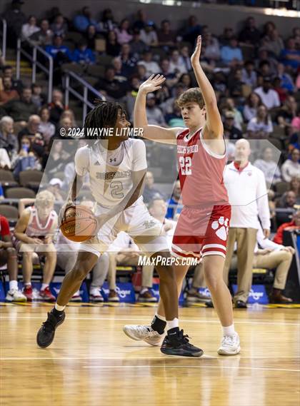 Thumbnail 1 in Beechwood vs Lloyd (2024 9th Region Boys Basketball Tournament) photogallery.