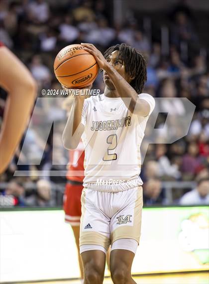 Thumbnail 3 in Beechwood vs Lloyd (2024 9th Region Boys Basketball Tournament) photogallery.