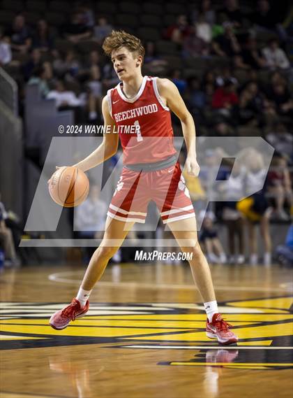 Thumbnail 3 in Beechwood vs Lloyd (2024 9th Region Boys Basketball Tournament) photogallery.