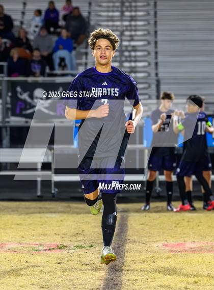 Thumbnail 3 in Southwest Guilford @ Porter Ridge (NCHSAA 7A Round 2 Playoffs) photogallery.