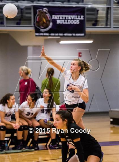Thumbnail 2 in Fayetteville vs. Springdale photogallery.