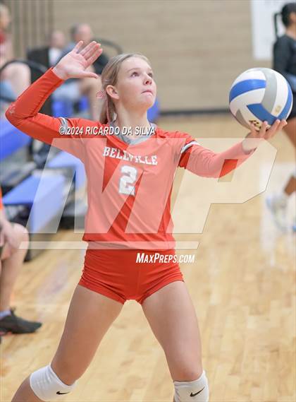 Thumbnail 1 in Bellville vs Brazoswood (Needville Tournament) photogallery.