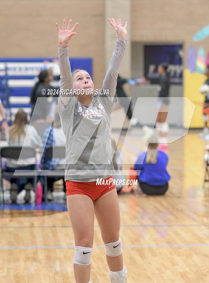 Thumbnail 3 in Bellville vs Brazoswood (Needville Tournament) photogallery.