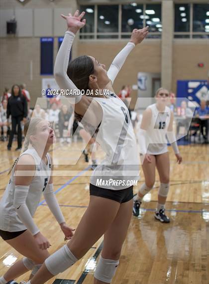 Thumbnail 3 in Bellville vs Brazoswood (Needville Tournament) photogallery.
