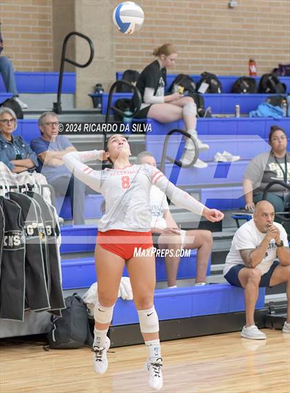 Thumbnail 3 in Bellville vs Brazoswood (Needville Tournament) photogallery.