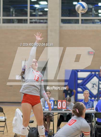 Thumbnail 1 in Bellville vs Brazoswood (Needville Tournament) photogallery.