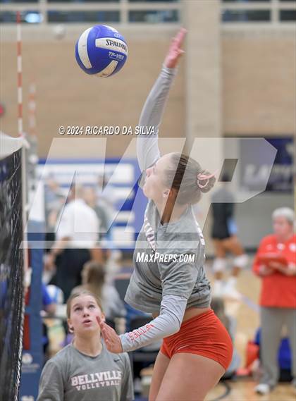 Thumbnail 2 in Bellville vs Brazoswood (Needville Tournament) photogallery.