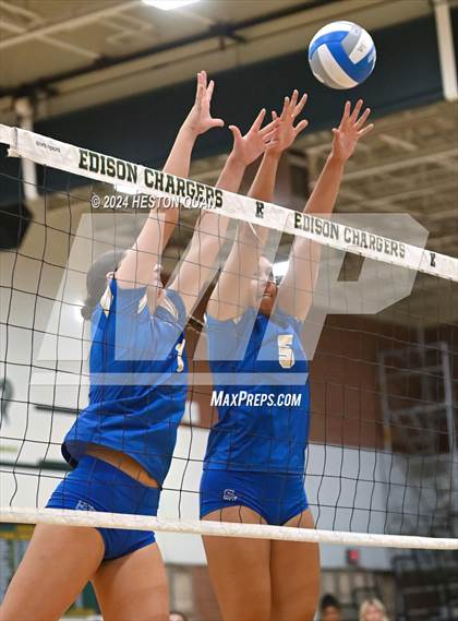 Thumbnail 3 in Murrieta Valley vs. Santa Margarita (Dave Mohs Tournament) photogallery.