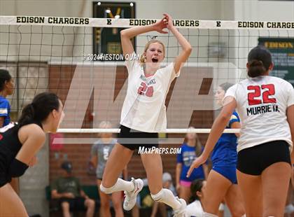Thumbnail 3 in Murrieta Valley vs. Santa Margarita (Dave Mohs Tournament) photogallery.