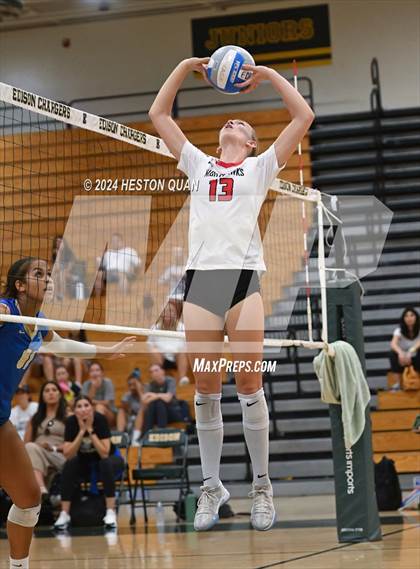 Thumbnail 2 in Murrieta Valley vs. Santa Margarita (Dave Mohs Tournament) photogallery.