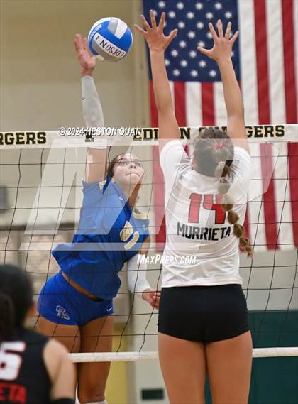 Thumbnail 2 in Murrieta Valley vs. Santa Margarita (Dave Mohs Tournament) photogallery.