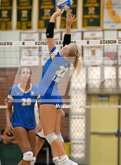 Thumbnail 3 in Murrieta Valley vs. Santa Margarita (Dave Mohs Tournament) photogallery.