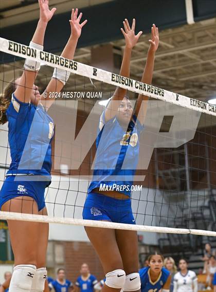 Thumbnail 3 in Murrieta Valley vs. Santa Margarita (Dave Mohs Tournament) photogallery.