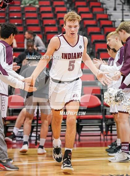 Thumbnail 3 in Elko vs. Somerset Academy Losee (NIAA Class 3A State Boys Semifinal) photogallery.
