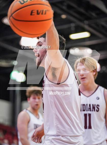 Thumbnail 1 in Elko vs. Somerset Academy Losee (NIAA Class 3A State Boys Semifinal) photogallery.