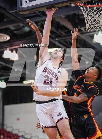 Thumbnail 3 in Elko vs. Somerset Academy Losee (NIAA Class 3A State Boys Semifinal) photogallery.