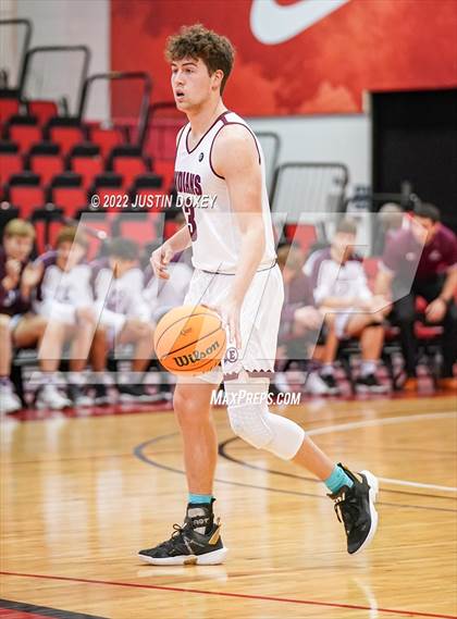Thumbnail 3 in Elko vs. Somerset Academy Losee (NIAA Class 3A State Boys Semifinal) photogallery.