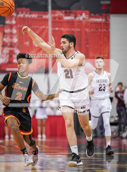 Thumbnail 3 in Elko vs. Somerset Academy Losee (NIAA Class 3A State Boys Semifinal) photogallery.