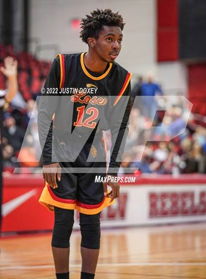 Thumbnail 3 in Elko vs. Somerset Academy Losee (NIAA Class 3A State Boys Semifinal) photogallery.