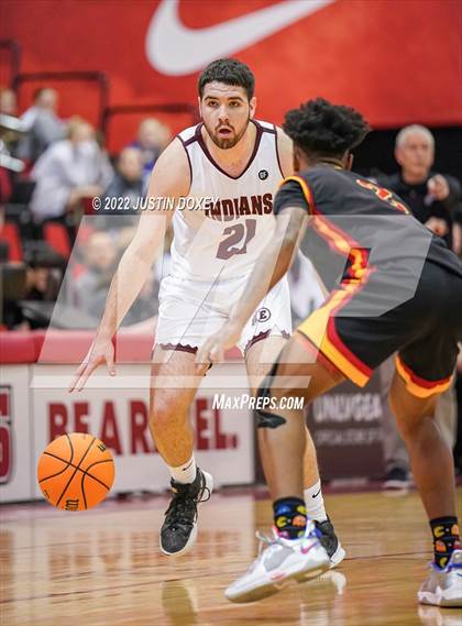 Thumbnail 1 in Elko vs. Somerset Academy Losee (NIAA Class 3A State Boys Semifinal) photogallery.