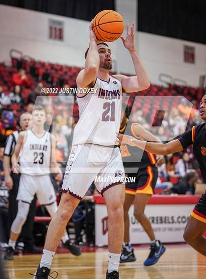 Thumbnail 3 in Elko vs. Somerset Academy Losee (NIAA Class 3A State Boys Semifinal) photogallery.