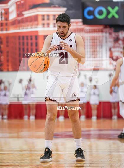 Thumbnail 3 in Elko vs. Somerset Academy Losee (NIAA Class 3A State Boys Semifinal) photogallery.