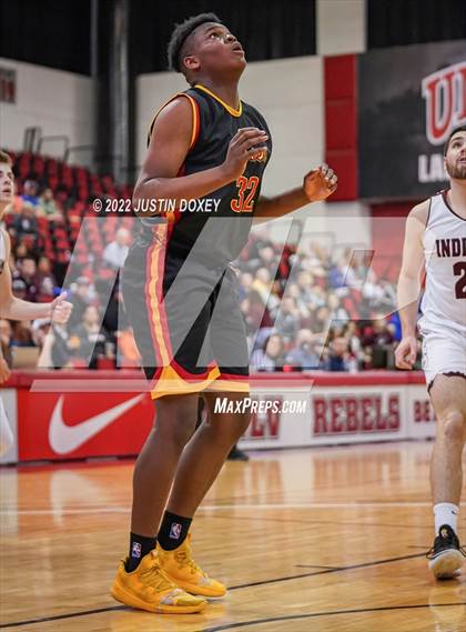 Thumbnail 3 in Elko vs. Somerset Academy Losee (NIAA Class 3A State Boys Semifinal) photogallery.