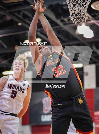 Thumbnail 1 in Elko vs. Somerset Academy Losee (NIAA Class 3A State Boys Semifinal) photogallery.