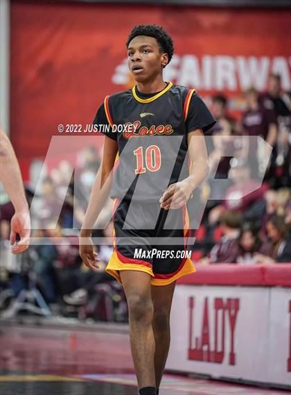 Thumbnail 3 in Elko vs. Somerset Academy Losee (NIAA Class 3A State Boys Semifinal) photogallery.