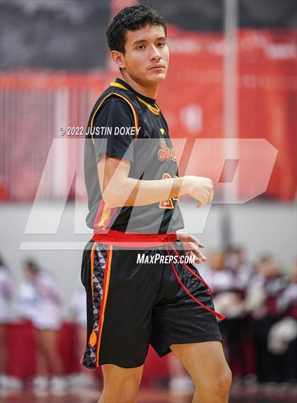 Thumbnail 1 in Elko vs. Somerset Academy Losee (NIAA Class 3A State Boys Semifinal) photogallery.