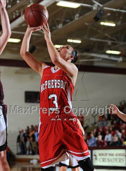 Thumbnail 2 in Buhler vs. McPherson (KSHSAA 4A Substate Semi-Final) photogallery.