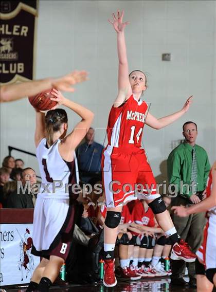 Thumbnail 3 in Buhler vs. McPherson (KSHSAA 4A Substate Semi-Final) photogallery.