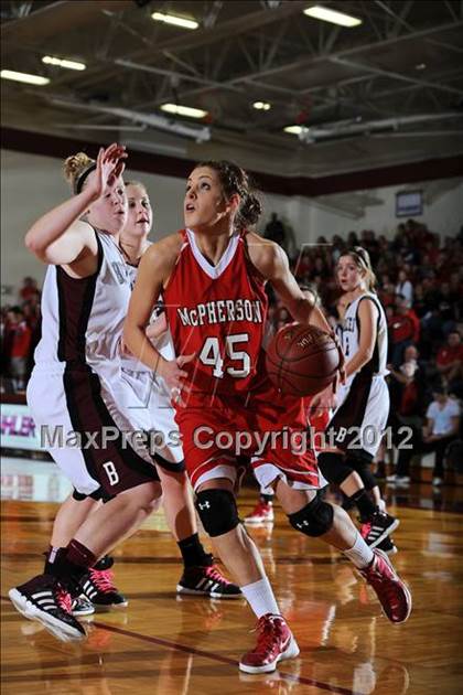 Thumbnail 1 in Buhler vs. McPherson (KSHSAA 4A Substate Semi-Final) photogallery.