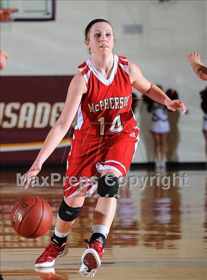 Thumbnail 2 in Buhler vs. McPherson (KSHSAA 4A Substate Semi-Final) photogallery.
